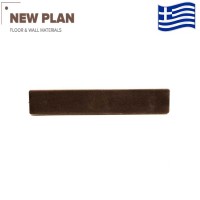 Τάπα για συνθετική περίφραξη Deck 110 σε χρώμα καφέ σκούρο, 140mm NEW PLAN