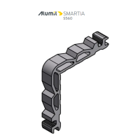 Γωνία σύνδεσης πρεσαριστή 11x11,7mm για οδηγό S594 της σειράς S560 1131111100 Alumil