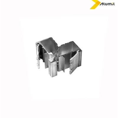 Γωνία σύνδεσης μηχανική 26x38mm Alumil 1203826000