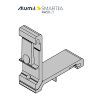 Γωνία σύνδεσης μηχανική 10.9x22.3mm της σειράς M450 LT Alumil 1251122300