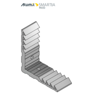 Γωνία σύνδεσης μορφής 6.4x31.2mm χαμηλών οδηγών της σειράς M450 LT Alumil 1500693120