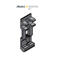 Σύνδεσμος κάσας-ταυ S61656 19mm εξωτερικός της σειράς S61 Smartia Alumil 1607719001