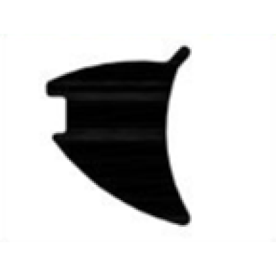 ΕΛΑΣΤΙΚΟ ΣΦΗΝΑ ΤΖΑΜΙΟΥ 7mm EPDM μαύρο Alumil 2000900701 (τιμή μέτρου)