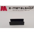 Εξάρτημα "U" για τζάμι Μ8200 10+10mm Alumil (2 ανά μέτρο)