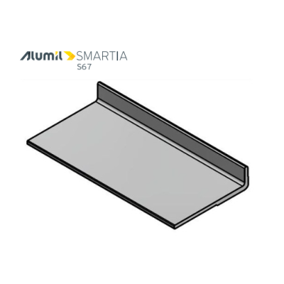 Γέφυρα τακαρίσματος για φύλλα S67 Smartia Alumil 2906791800