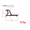 Κατωκάσι 303035– Λευκό 9016 – 6,5m – Alumil