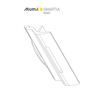 Αποστατικό κύλισης της σειράς S560 Smartia Alumil 3110070603