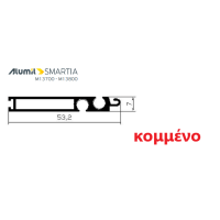 Κατωκάσι 35009 – Λευκό 9016 – κομμένο στα μέτρα σας – Alumil