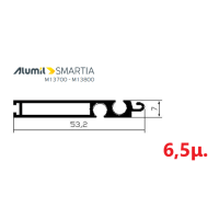 Κατωκάσι 35009– Λευκό 9016 – 6,5m – Alumil