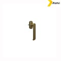 Λαβή μικρή, με καρέ 7x38 mm ,logo Alumil μπρονζέ 3809073807