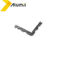 Γωνία σύνδεσης πρεσαριστή 9*6,5mm Alumil 1130906100
