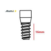 Βίδα χάλυβα 5*16mm-Δ6 για χυτές γωνίες 4705146000 Alumil