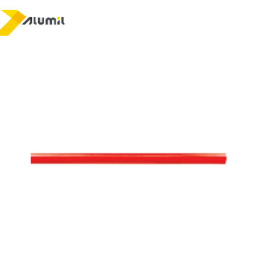 ΜΠΑΡΑ ΧΑΛΥΒΑ 1130mm ΜΗΧΑΝΙΣΜΟΥ ΜΠΑΡΑΣ ΠΑΝΙΚΟΥ ALUMIL ΚΟΚΚΙΝΗ RAL 3000 Alumil 4809101176