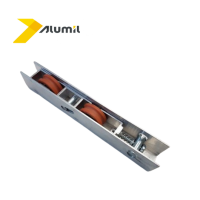 Ράουλο αλουμινίου διπλό για σειρά S450 Alumil 6000255000