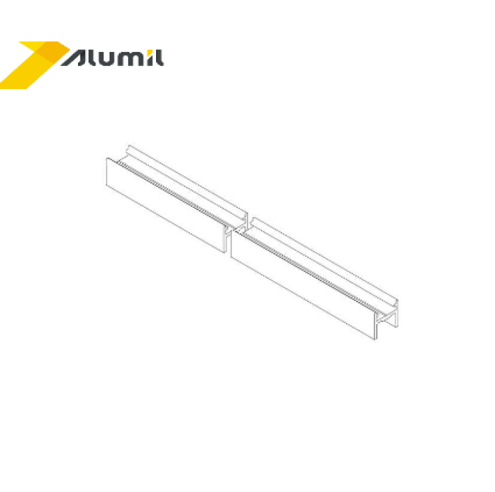 Αποστάτης κλειδαριας σειράς Μ14600 6601461600 1,5μ. Alumil 6601461601