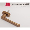 Λαβή μικρή, με καρέ 7x38 mm ,logo Alumil μπρονζέ 3809073807