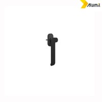 Σπαστή λαβή μικρή 137mm, με καρέ 7x7mm logo Alumil αριστερή μαύρο ματ 3809573861