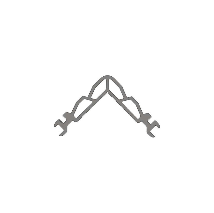 Γωνία σύνδεσης γωνιάστρας 23x11,5mm Alumil 1132310900
