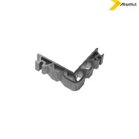 Γωνία σύνδεσης γωνιάστρας 15,6x15,9mm Alumil 1131515600