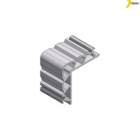 Γωνία σύνδεσης γωνιάστρας 19,6x44,5mm  για Μ9359 Alumil 1131944100