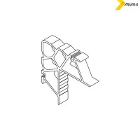 Γωνία σύνδεσης γωνιάστρας 33x15,9mm Alumil 1133315600