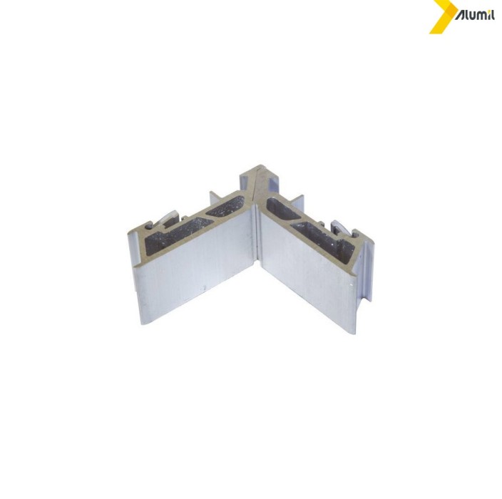 Γωνία σύνδεσης πρέσσας 23x19,6mm για κάσες Μ9660-Μ11000 Alumil 1252319600