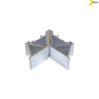 Γωνία σύνδεσης πρέσσας 43x25,3mm Alumil 1254325100