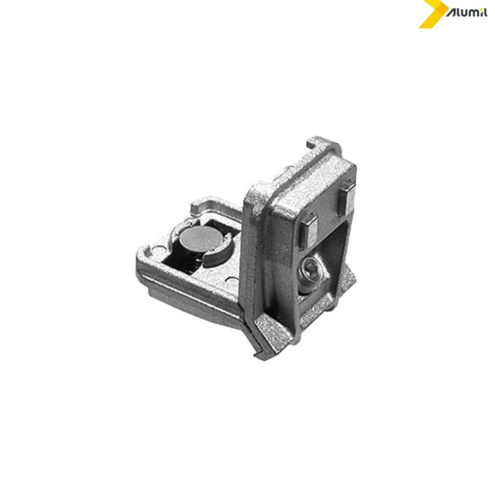 Γωνία σύνδεσης πρέσσας χυτή 14,2x41mm για profil 9511 Alumil ΜΟ42 1401142000 (0490 Modicelli)