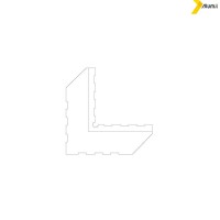 Γωνία επιπεδότητας  πλαστική ΜΟ20 Μ9400 Alumil 1802000000