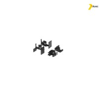 Τάπα για προφίλ S360 μαύρη Alumil 3111036003