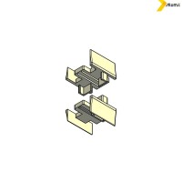 Τάπα για προφίλ M14614 Alumil 3111461403