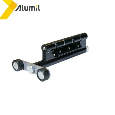 Μεντεσές Κάτω Φυσούνας της σειράς M9800 Alumil 3509820003 σε χρώμα Μαύρο