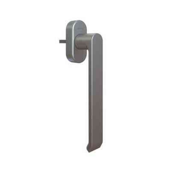 Λαβή μεσαία 177mm,με καρέ 7x7,logo Alumil Τιτάνιο F9 3809173867