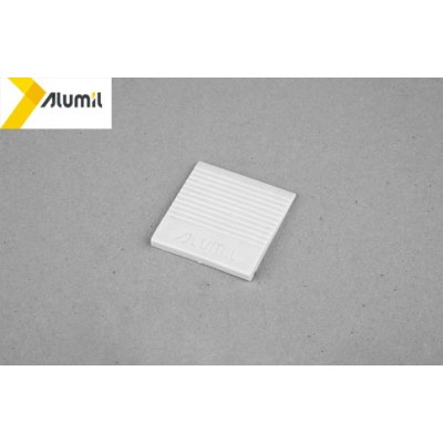 Βασική σφήνα γιαλιού M8200 5mm ΛΕΥΚΟ Alumil (3,33 ανά μέτρο)