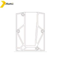 Σετ ταπών M8207 Inox Alumil