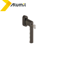 Λαβή standrard με κλειδί secuforte, με καρέ 20-30mm σε χρώμα καφέ
