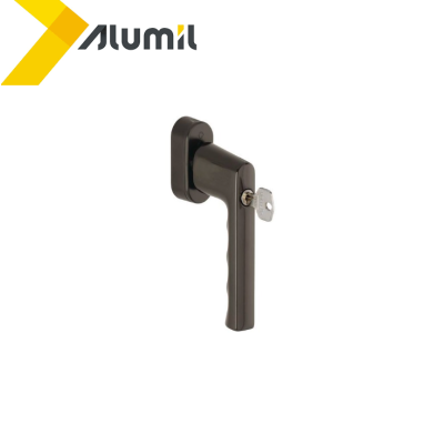 Λαβή standrard με κλειδί secuforte, με καρέ 20-30mm σε χρώμα καφέ