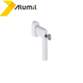 Λαβή standrard με κλειδί secuforte, με καρέ 20-30mm σε χρώμα λευκό