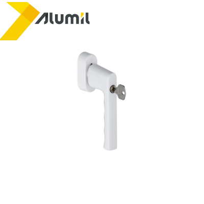 Λαβή standrard με κλειδί secuforte, με καρέ 20-30mm σε χρώμα λευκό