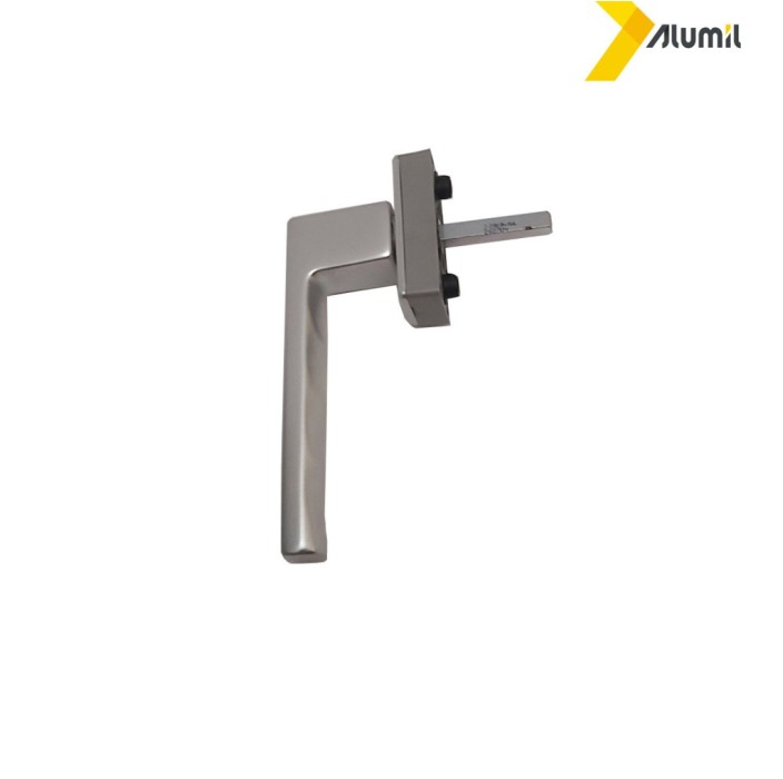 Λαβή μικρή 137mm, με καρέ 7x7 Toulon  Alumil ανοδίωση FI 3803937133