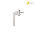 Λαβή μικρή 137mm, με καρέ 7x7 Toulon Alumil λευκή F9016 3803937102