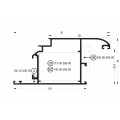 Φύλλο European Groove M992 σειράς Μ940 Comfort Alumil 6m σε χρώμα λευκό 9016