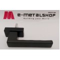 Λαβή μικρή 137mm, με καρέ 7x7 Toulon Alumil μαύρο ματ 9714 3803937161