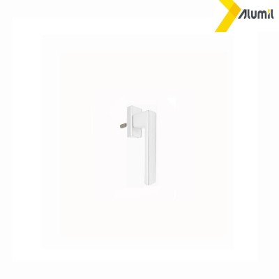 Λαβή μικρή 137mm, με καρέ 7x7 Toulon Alumil λευκή F9016 3803937102