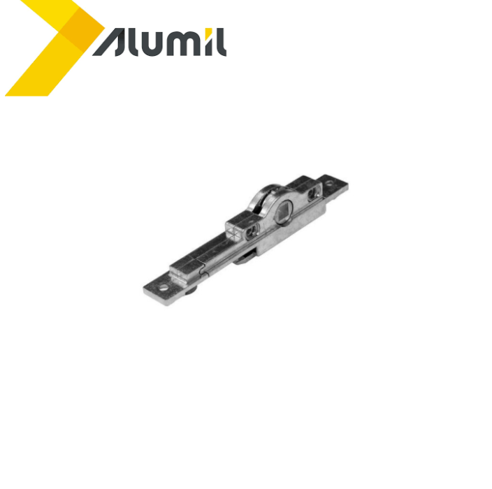 Κλειδαριά Συρομένου in line 120 mm BS7,5 με κλείδωμα 1 σημείου Alumil 4405050901