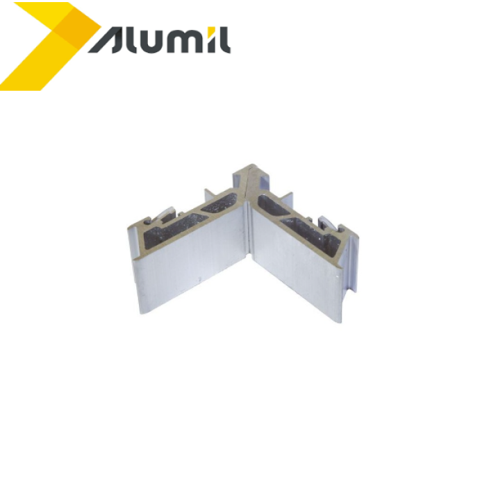 Γωνιά σύνδεσης μηχανική 23x46,8 της σειράς M9800 Alumil 1252346400