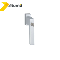 Λαβή Tilt before turn με καρέ 32mm σε χρώμα ασημί ανοδίωση Alumil 3803933233   