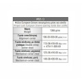 Φύλλο European Groove M9513 σειράς Μ9400 Comfort Alumil 6,5m σε χρώμα καφέ 8014