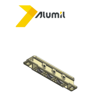 Ράουλο πλαστικό τριπλό M630/M12500 6000063000 Alumil