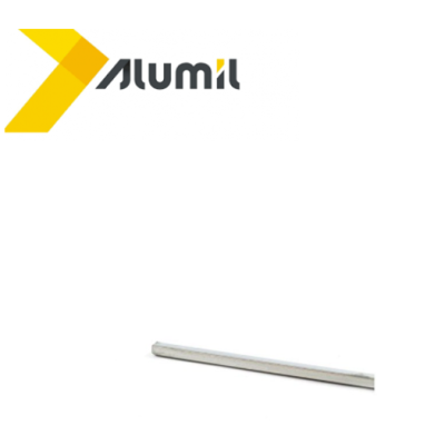 Ανοξείδωτος (inox) βαρέως τύπου οδηγός μήκος 6m Alumil 6600061300 για τις σειρές S700,S560,SF85,M630 